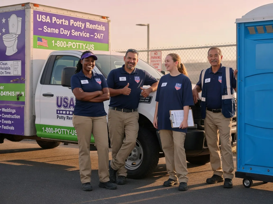 Porta Potty Rental company in Stephenville, TX